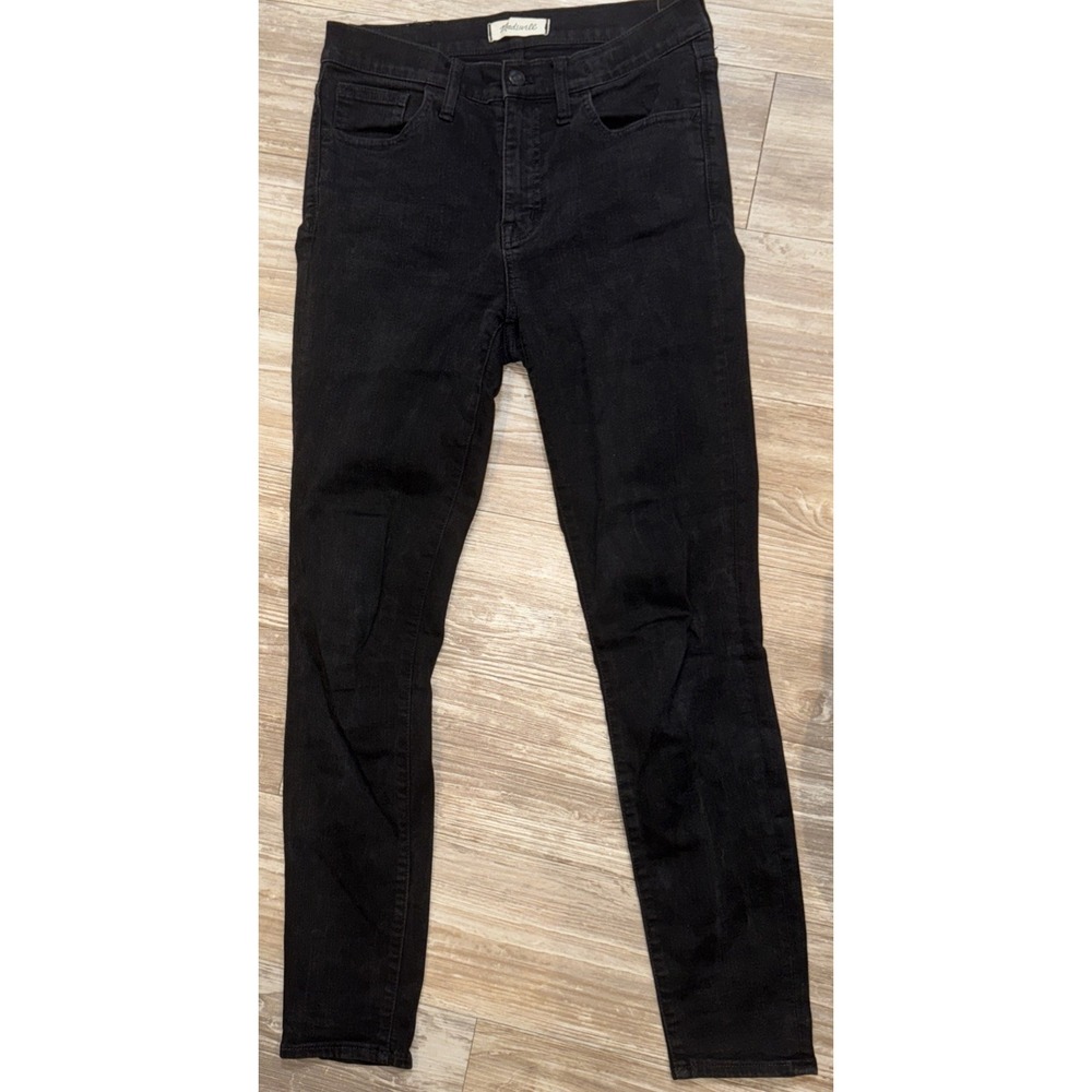 Madewell Womens Jeans Black Size 28 Roadtripper Denim Stretch Cotton‎ Blend